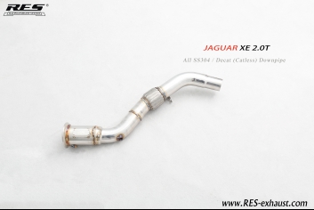  All SS304 / Decat (Catless) Downpipe